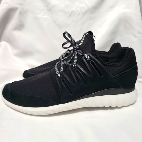 Adidas Tubular Radial core black cloud white sz 13 men\'s New main image 4